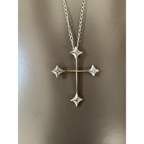 Gentleman’s One of a Kind Men's or Women's Diamond 💎 Cross Pendant 🐪 - Picture 2 of 8